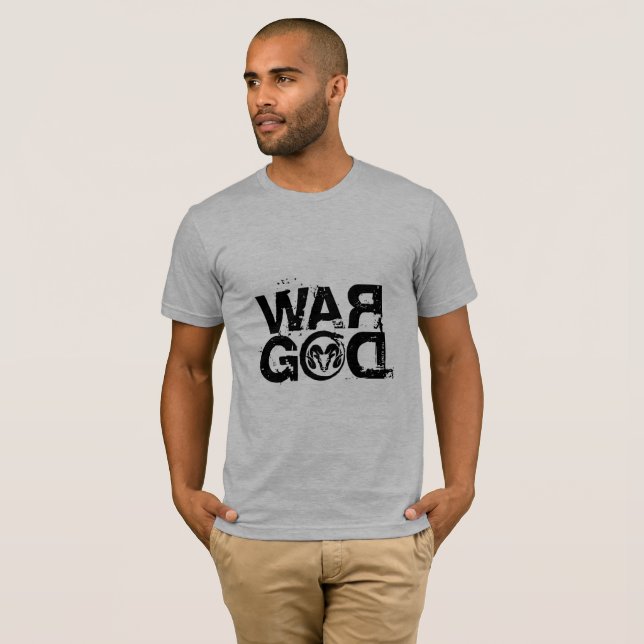 Kriegs-Gott T-Shirt (Vorne ganz)