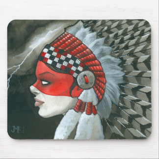 "Kriegs-Mütze " Mousepad