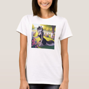 Kriegs-Witwen-Wolf T-Shirt