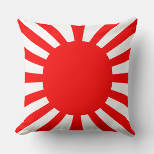 Kriegsflagge der Kaiserlichen Japanischen Armee Kissen