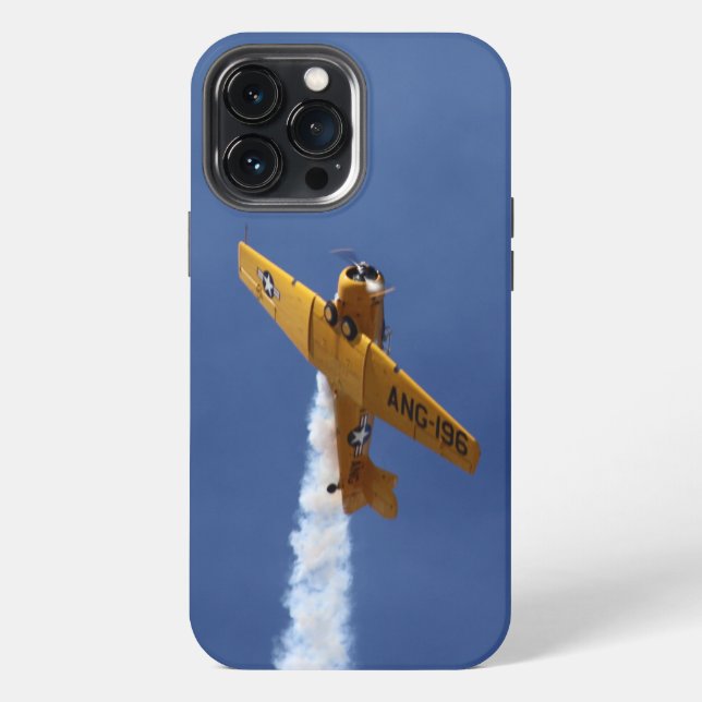 Kriegsflugzeug iPhone 13 Pro Max Hülle (Rückseite)