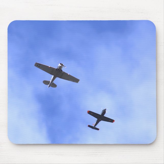 Kriegsflugzeug Mousepad (Vorne)