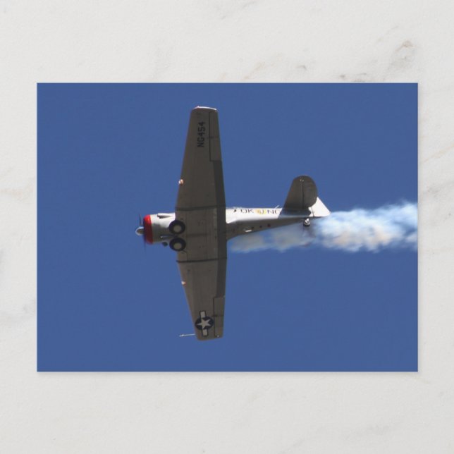 Kriegsflugzeug Postkarte (Vorderseite)