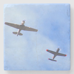 Kriegsflugzeug Steinuntersetzer