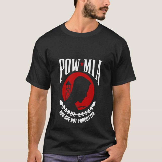 KRIEGSGEFANGEN MIA T - Shirt (rot) (Vorderseite)