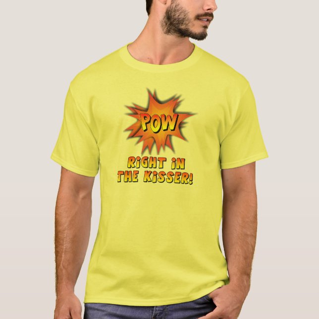 KRIEGSGEFANGEN Recht im Mund T-Shirt (Vorderseite)