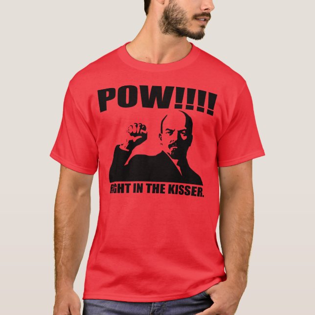 Kriegsgefangen-Recht im Mund T-Shirt (Vorderseite)