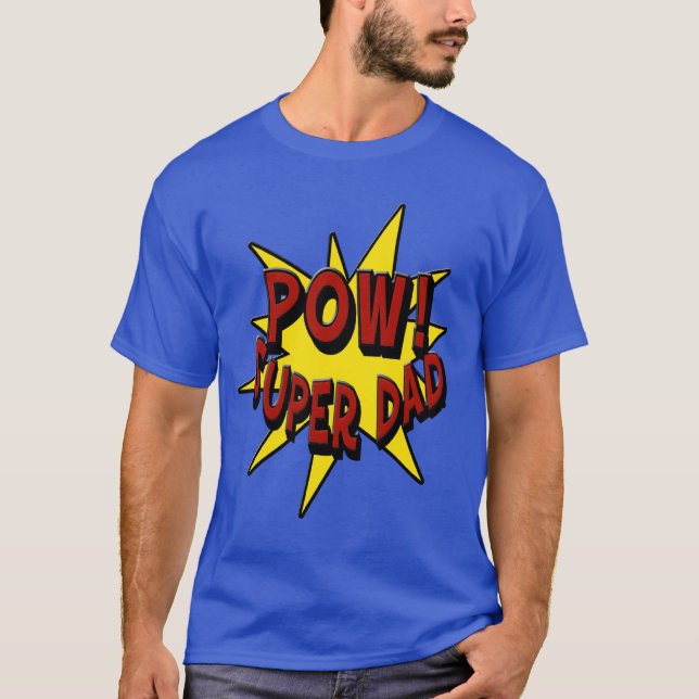 Kriegsgefangen! SuperVater T-Shirt (Vorderseite)