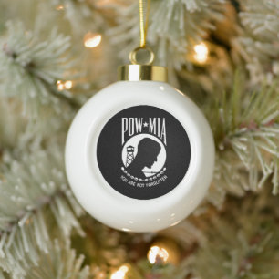 Kriegsgefangene Amerikanische Militärhelden Vermis Keramik Kugel-Ornament
