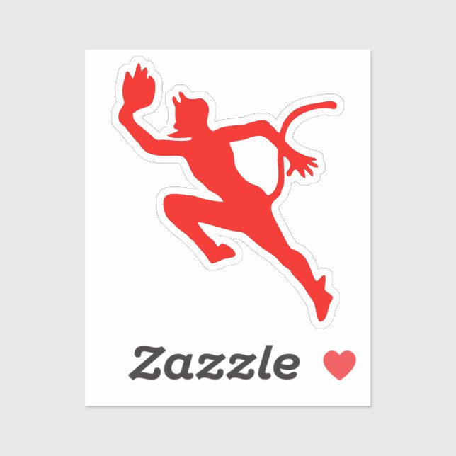 Kriegsmarine U-552 Emblem - The Red Devil Classi Aufkleber (Blatt)