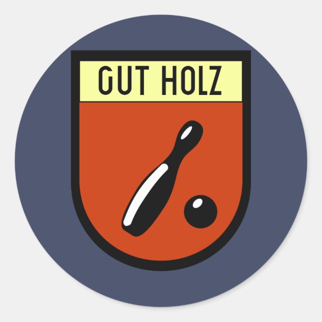 Kriegsmarine U-966 Emblem Runder Aufkleber (Vorderseite)