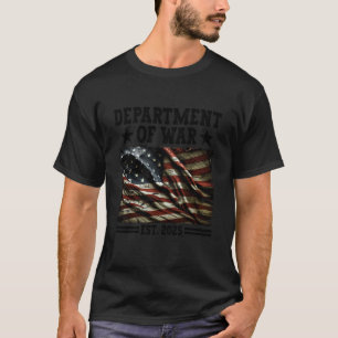 Kriegsministerium USA Tarnflagge Ministerium T-Shirt