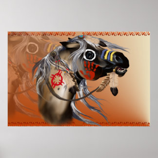 Kriegspferd Poster