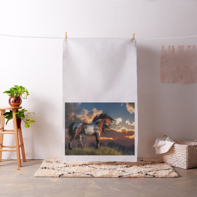 Kriegspferd Stoff (Beispiel)