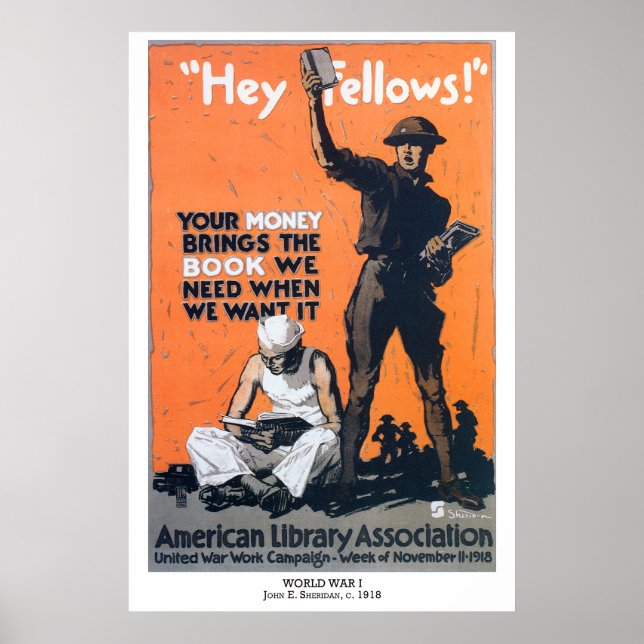 Kriegsplakat (54) poster (Vorne)