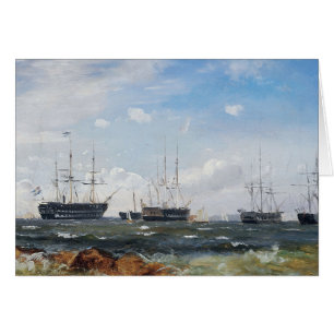 Kriegsschiff aus Göteborg 1861