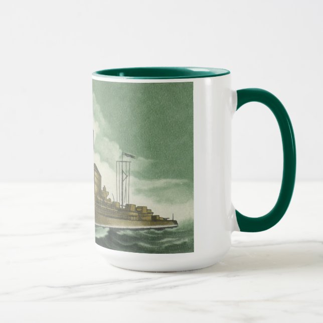 Kriegsschiff - donnernd tasse (Rechts)