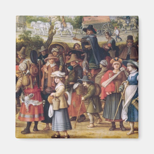 Kriegsszene Magnet (Vorne)