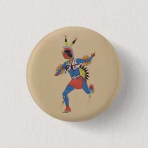 Kriegstanz (oder Der Läufer) Button