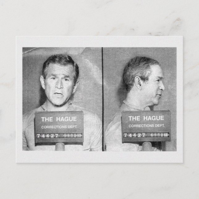 Kriegsverbrechen Postkarte (Vorderseite)