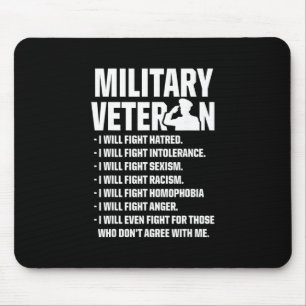 Kriegsveteranen gegen Trump kämpfen USA-Wahl Mousepad
