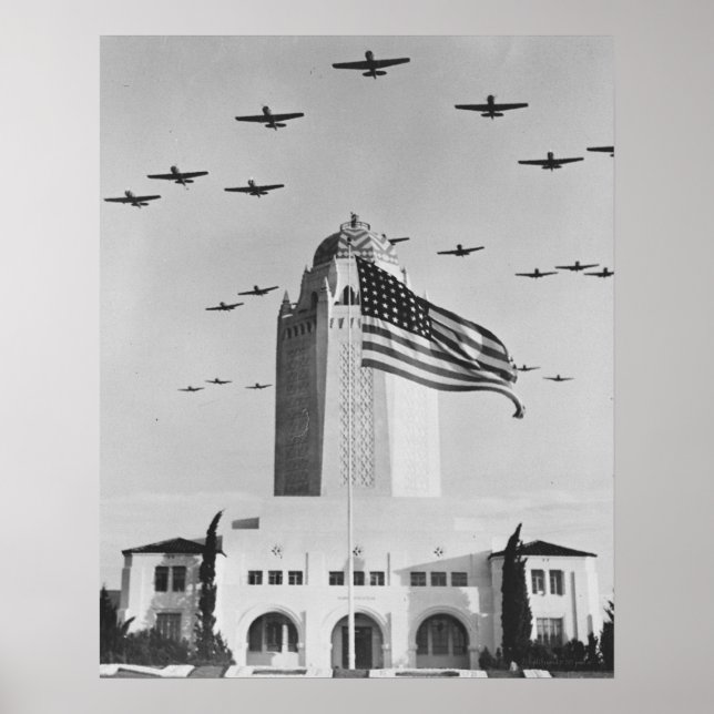 Kriegsvögel Aloft Poster (Vorne)