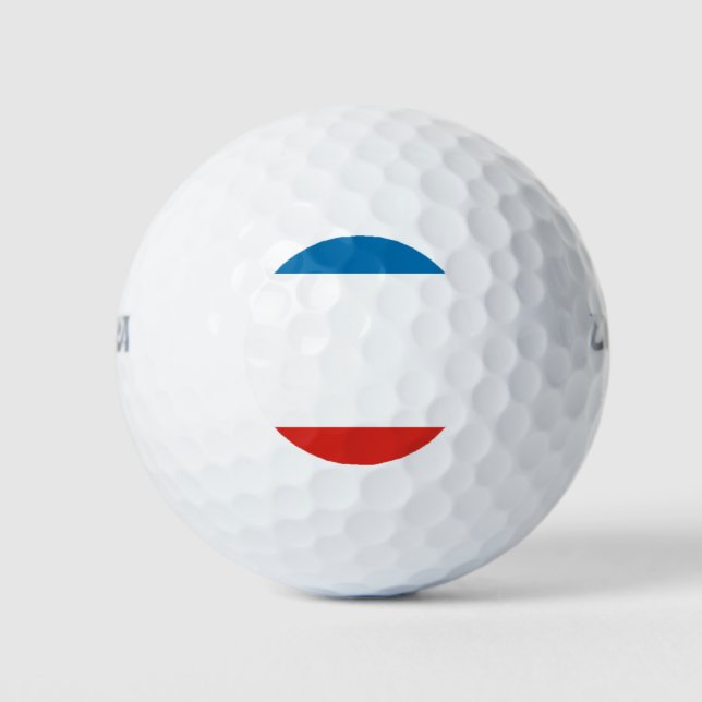 Krim-Flagge Golfball (Vorderseite)