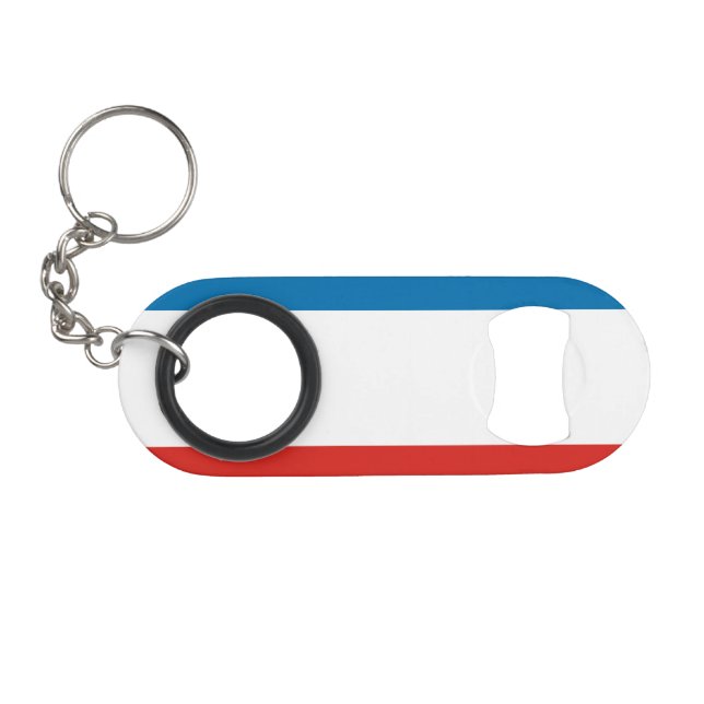 Krim-Flagge Mini Flaschenöffner (Vorderseite (Horizontal))