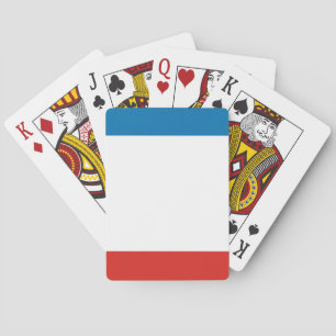 Krim-Flagge Spielkarten