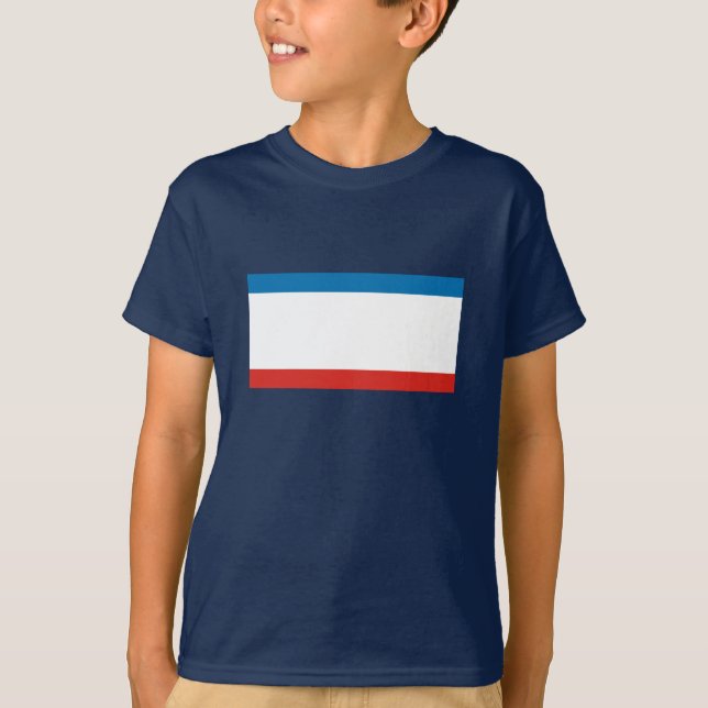Krim-Flagge T-Shirt (Vorderseite)