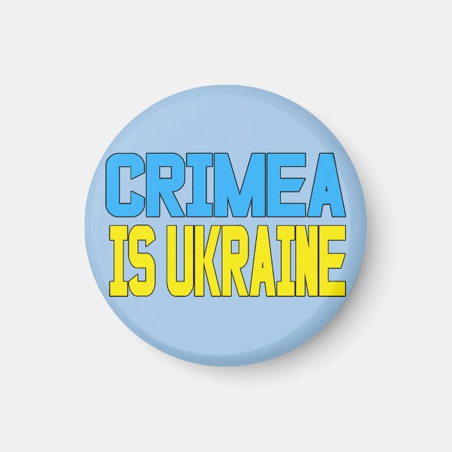 Krim ist die Ukraine Magnet (Vorne)