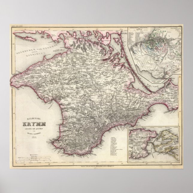 Krim Ukraine Poster (Vorne)