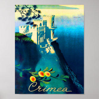Krimea Travel Poster