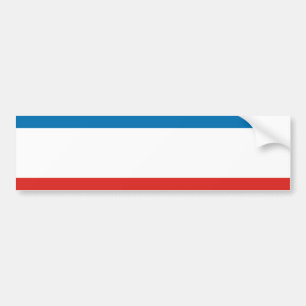 Krimflagge Autoaufkleber
