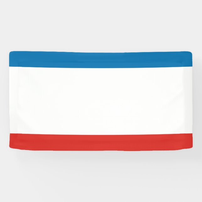 Krimflagge Banner (Horizontal)