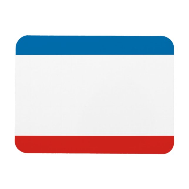 Krimflagge Magnet (Horizontal)