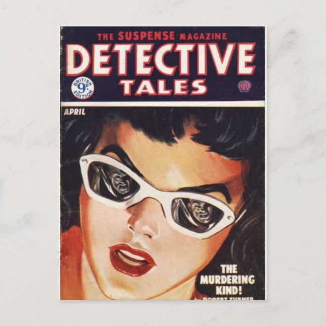 Kriminalgeschichte 1 postkarte (Vorderseite)