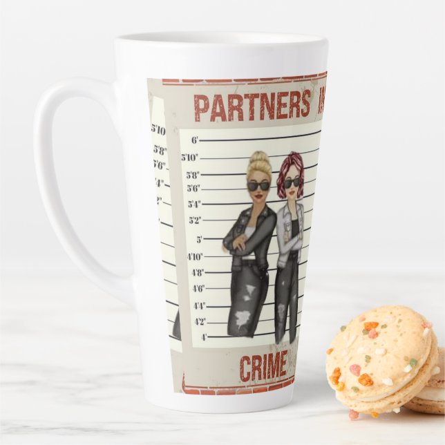 Kriminalpartner - BESTE FREUNDIN Milchtasse (Beispiel)
