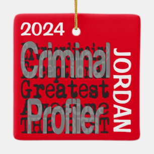 Kriminelle Profiler Extraordinaire CUSTOM Keramikornament