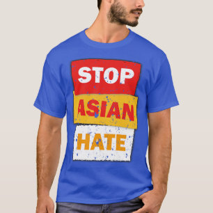 Kriminelle Unterstützung asiatischer Gemeinschafte T-Shirt