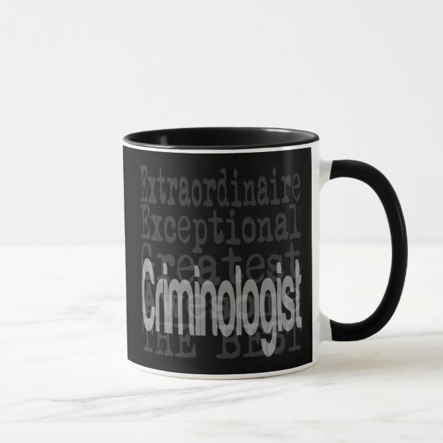 Kriminologe Außerordentliche Tasse (Rechts)