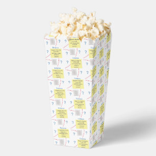 Krimis Solving Evidence Board Popcorn Geschenkschachtel