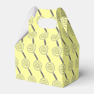 Krimis Solving Evidence Board Popcorn Geschenkschachtel