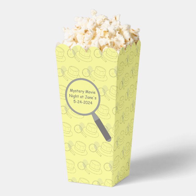 Krimis Solving Evidence Board Popcorn Geschenkschachtel (Geplatzt)
