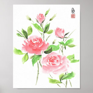 Krimrose Harmonie Poster