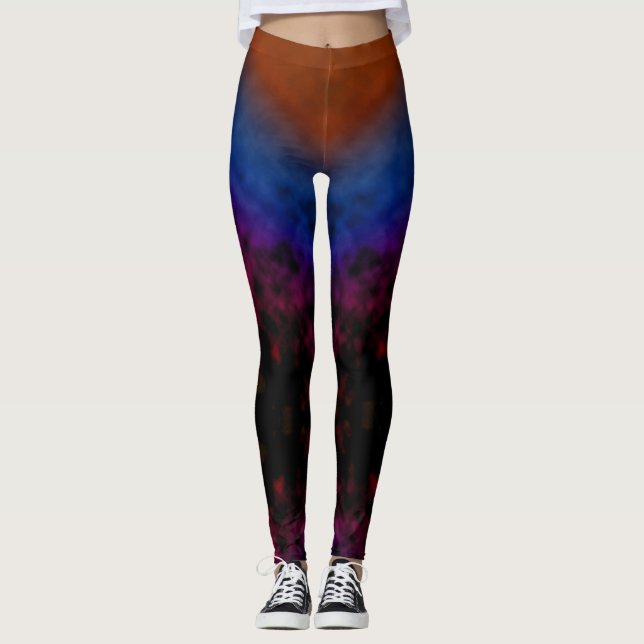Krimson an den Kosmos Leggings (Vorderseite)