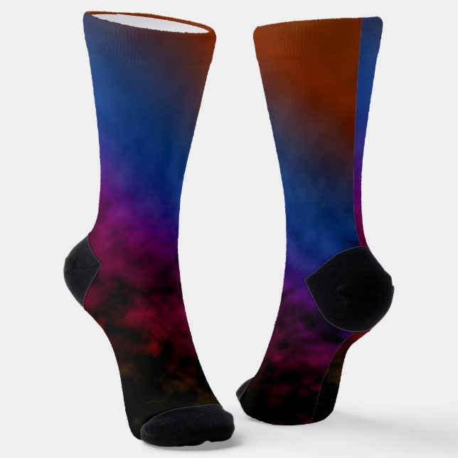 Krimson an den Kosmos Socken (Gewinkelt)