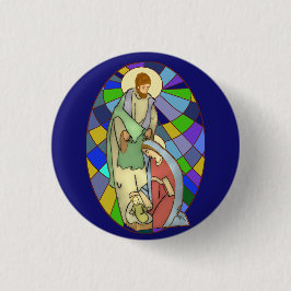 Krippe aus gefestigtem Glas Button