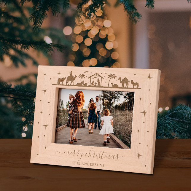 Krippe Baby Jesus Christ Geätzte Rahmen (Von Creator hochgeladen)