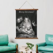 Krippe Baby Jesus Jungfrau Mary Angels Weihnachten
